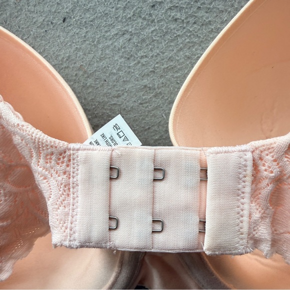 NWT Aerie Real Sunnie Padded Push Up Demi Bra Pale Pink Underwire Size 36D - Picture 11 of 11